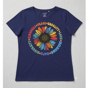 Kindness Peace Equality Love Hope Diversity HR Unisex T-Shirt 3X