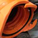 Camco RhinoFLEX 15-Ft RV Sewer Hose Kit - Features Clear Elbow Fitting w/Removable 4-in-1 Adapter - Connects to 3 Slip or 3/3.5/4 NPT Threaded Sewer Connection (39770)