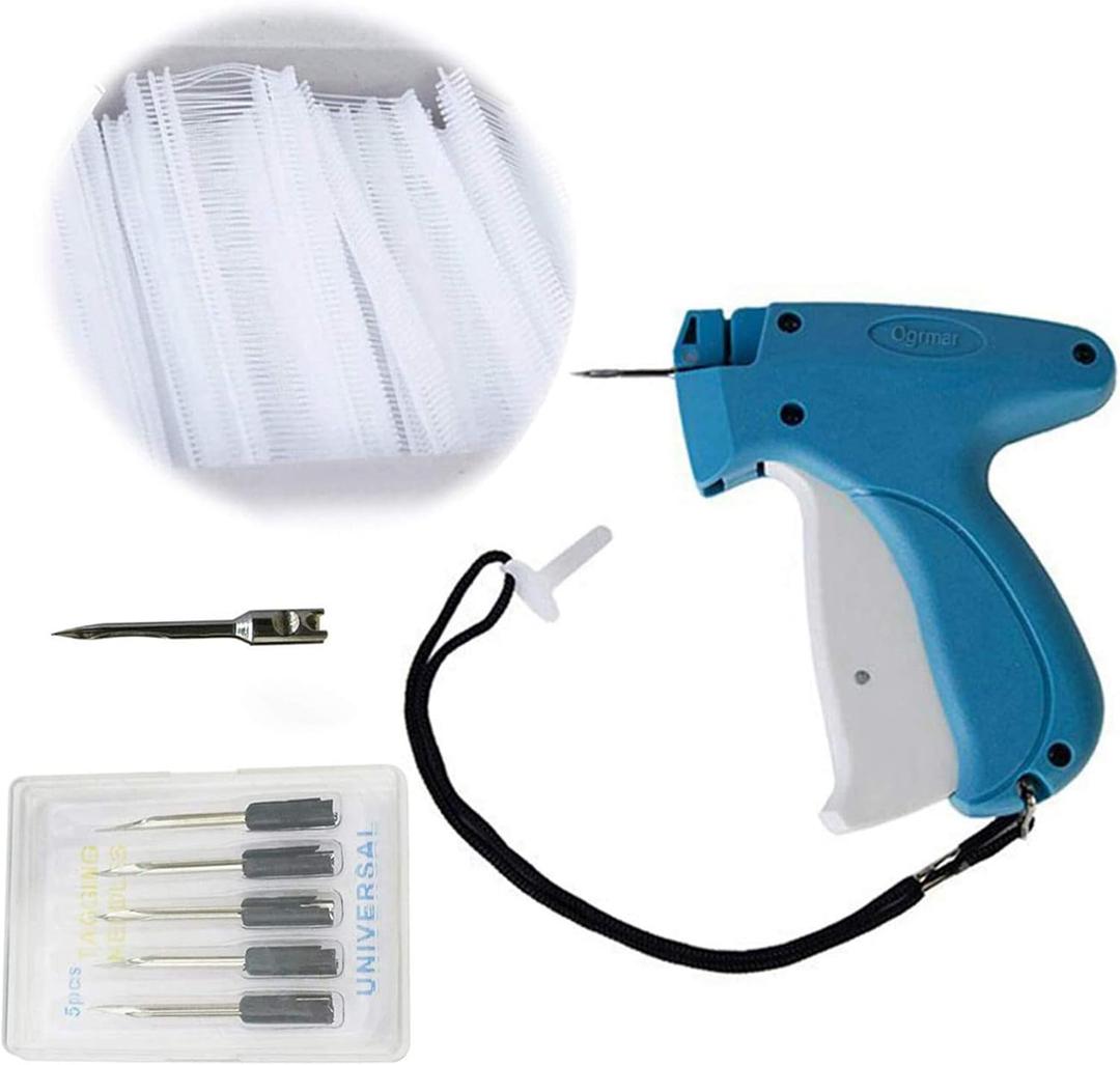 Ogrmar Clothing Garment Price Label Tagging Tag Gun/Machine + 5000pcs 3" Price Tagging Barbs