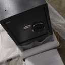 Depository Drop Safe, Deposit Cash Lock with Electronic Keypad Combination & Key Backup, with Metal Hardwheel, Digital Screen & 5 Reinforced Lockbolt