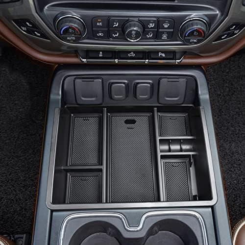 EDBETOS Center Console Organizer Tray Compatible with 2014-2018 Chevy Silverado/GMC Sierra 1500 Accessories 2015-2019 Silverado/Sierra 2500HD/3500HD Compartment Storage,Full Console w/Bucket Seat ONLY EDBETOS Center Console Organizer Tray Compatible with 2014-2018 Chevy Silverado/GMC Sierra 1500 Accessories 2015-2019 Silverado/Sierra 2500HD/3500HD Compartment Storage,Full Console w/Bucket Seat ONLY
