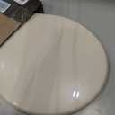 Bemis 730SLEC Slow Close Toilet Seat, Easy Clean Hinges and Durable Plastic Seat, Made in USA, Round, Bone