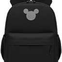 Mouse Shaped Backpack for Daily Use, 12 inches (BLACK)