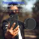 Hualele for Samsung Galaxy S23 Case,[Military Grade Protection] [Dropproof Shcokproof] Anty-Slip Grip Slim & Tough Dual Layer Galaxy S23 Case,Black