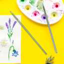 3 x 6pcs Paint Brushes for Acrylic Painting, Nylon Watercolor Brushes Kit, Acrylic Paint Brush Sets for Acrylics Watercolor Gouache Oil Painting- Green