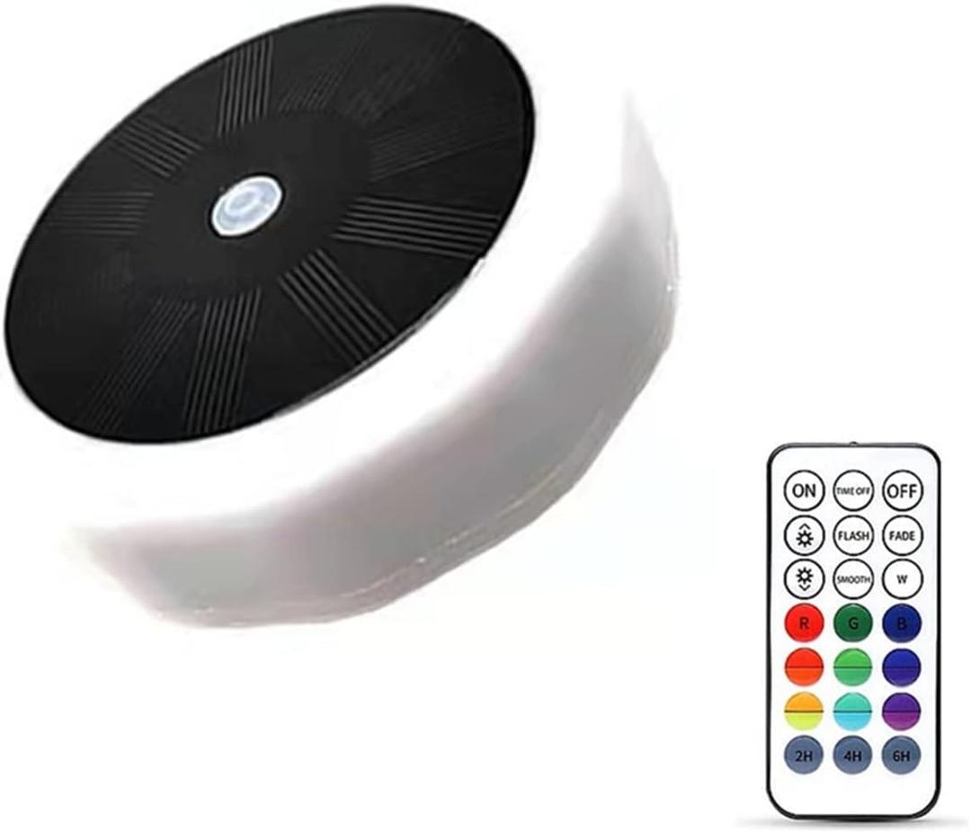 Floating Pool Lights Solar RGB Outdoor Decorative LED Lights IP68 with Remote for Swimming Pool Pond Pathway Garden Lawn Yard (Color : 1 PCS)