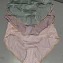 INNERSY Women's Seamless No Show Hipster Panties Invisible Light Underwear 3-Pack (Medium, Macaroon)