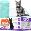ASPCA Fresh Scented Cat Pad Refills for Litter Box System Size 16.9 x 11.4 Inch - Pack of 20