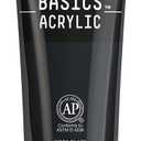 Liquitex BASICS Acrylic Paint, 118ml (4-oz) Tube, Ivory Black