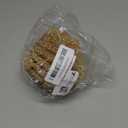 100 Pack 1-4 Cup Coffee Filters, Disposable Basket Coffee Filter for A Good Brew - Efficient and Convenient Small Coffee Filters 1 Cup - Eco-friendly and Biodegradable (Natural-1, 155/45)