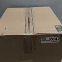 DWCN Decorative Single Curtain Rods for Windows 28 to 48 inch, 1 Inch Diameter with Acrylic Finials, Heavy Duty Adjustable Rod Curtain Splicing Metal Curtain Rod for Windows (Brushed Nickel, 32"-56")