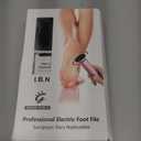 Electric Foot File Callus Remover for Feet, Adjustable Speed Foot Sander Grinder Professional Pedicure Tools for Dead Skin Heel Calluses with Replaceable Sandpaper Discs (Upgraded FCR-1 Pink)