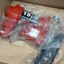 Fill-Rite FR610HA 115V 15 GPM Fuel Transfer Pump w/Discharge Hose & Automatic Nozzle (Red) | Gasoline, Diesel, Kerosene, Ethanol & Methanol Blends & Biodiesel