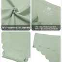 LEVAO Seamless Underwear for Women No Show Ice Silk Bikini Breathable Hipster Wavy Sides Invisibles Panties 7 Pack S-XL (M)