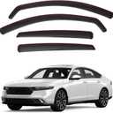 in-Channel Rain Guards for Honda Accord 2023 2024 2025 2026 Side Windows Vent Deflectors Visors Shades 4Pcs