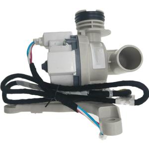 DC97-22840A Washer Drain Pump Assembly Compatible with samsung washer: WA52A5500AV/US, WA52A5500AC/US, WA51A5505AC/US, WA55A7300AE/US etc. Replace BD11-1A, AP7187712, PS16735612 etc.