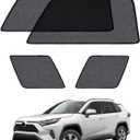 Car Window Shade for Ford Explorer 2020-Now, 4 Pack Magnetic Mesh Sun Shades for Front & Rear Windows, UV Glare Protection & Baby Car Shade for Napping Camping Breastfeeding