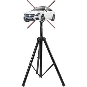 Hologram Fan Stand with Multi-Function Base, Height 39.4 to 69 Inch, 150 Pounds Load-Bearing for A Variety of Hologram Fans