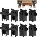 Deer Blind Brackets, Outdoor 4 x 4 Platform Bracket, 12 / 14 Gauge Steel Elevator Brackets for Deer Stand, Hunting Blinds, Shooting Shack
