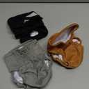 Reusable Dog Diapers Female 3 Pack Washable Highly Absorbent Doggy Diapers Female, Flexible Doggie Diapers, Leak-Proof Durable Puppy Diapers for Dog Period Heat Incontinence Potty Training, XS