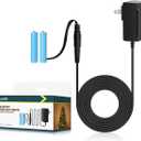 Lenink AC Power Supply Adapter for AAA Battery,Replace 2 AAA Battery,Black