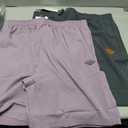 Vcansion 2 Pack Men's Outdoor Lightweight Hiking Shorts Quick Dry Sports Casual Running Shorts with Pockets Size 2XL