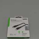 Belkin BoostCharge Nylon Braided USB C to Lightning Cable 3.3ft/1M - MFi Certified 18W Power Delivery iPhone Charger Cord - Apple Charger USB C Cable - Fast Charging for iPhone 14, iPhone 13 - Black