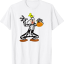 Disney - Goofy Skeleton Costume Halloween T-Shirt White, S
