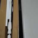 Fairy Baby 62.5"-71.6" Extra Wide Long Baby Gate for Doorways, Large Dog Gate for the House, No Drill Baby Gate for Stairs, Pressure Mounted Toddler Safety Child Gate Auto Close Pet Gate Indoor, White
