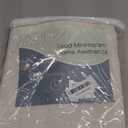 Cream Linen Curtains 84 Inch Length 2 Panels Back Tab Rod Pocket Semi Sheer Bedroom Curtains Light Filtering Country Closet Curtain Drapes Netural Farmhouse Window Panels for Living Dining Room 42x84 (Natural)