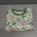 Toddler Baby Girl St Patricks Day Clothes Bow Clover Print Crewneck Sweatshirt Tops Sweatpants Set 2 Piece Outfit (Green)