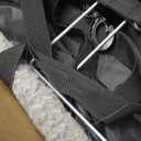 Dog Car Seats for Small Dogs, Upgrade Dog Booster Seat with Metal Frame Construction with Double-Layer Oxford, Perfect for Small Pets,L-UP TO 10LBS (Grey)