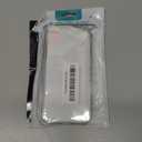 FNTCASE for iPhone 17 Pro Case: Clear Magnetic Phone Cases Compatible with Magsafe Slim Anti Yellowing Military Grade Drop Protection Rugged Protective Transparent Cell Cover (B-Glitter Magnetic)