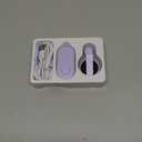 Remote Control Page Turner for Kindle Paperwhite Oasis Kobo eReaders,Kindle Clicker Page Turner Accessories for iPhone,iPad, Android Tablets Reading Novels,Camera Video Record&Shutter Selfie (Purple)