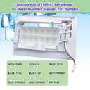 Upgraded Refrigerator Ice Maker Assembly AEQ72909603 AEQ72909602 Compatible with LG Refrigerators,AEQ72909603 Refrigerator Ice Maker Replacement for AEQ72909601 Craft Ice Refrigerator