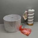 JONATHAN Y JYL3052A Taipei 28" Ceramic LED Table Lamp Contemporary Transitional Bedside Desk Nightstand Lamp for Bedroom Living Room Office College Bookcase LED Bulb Included, Dark Gray