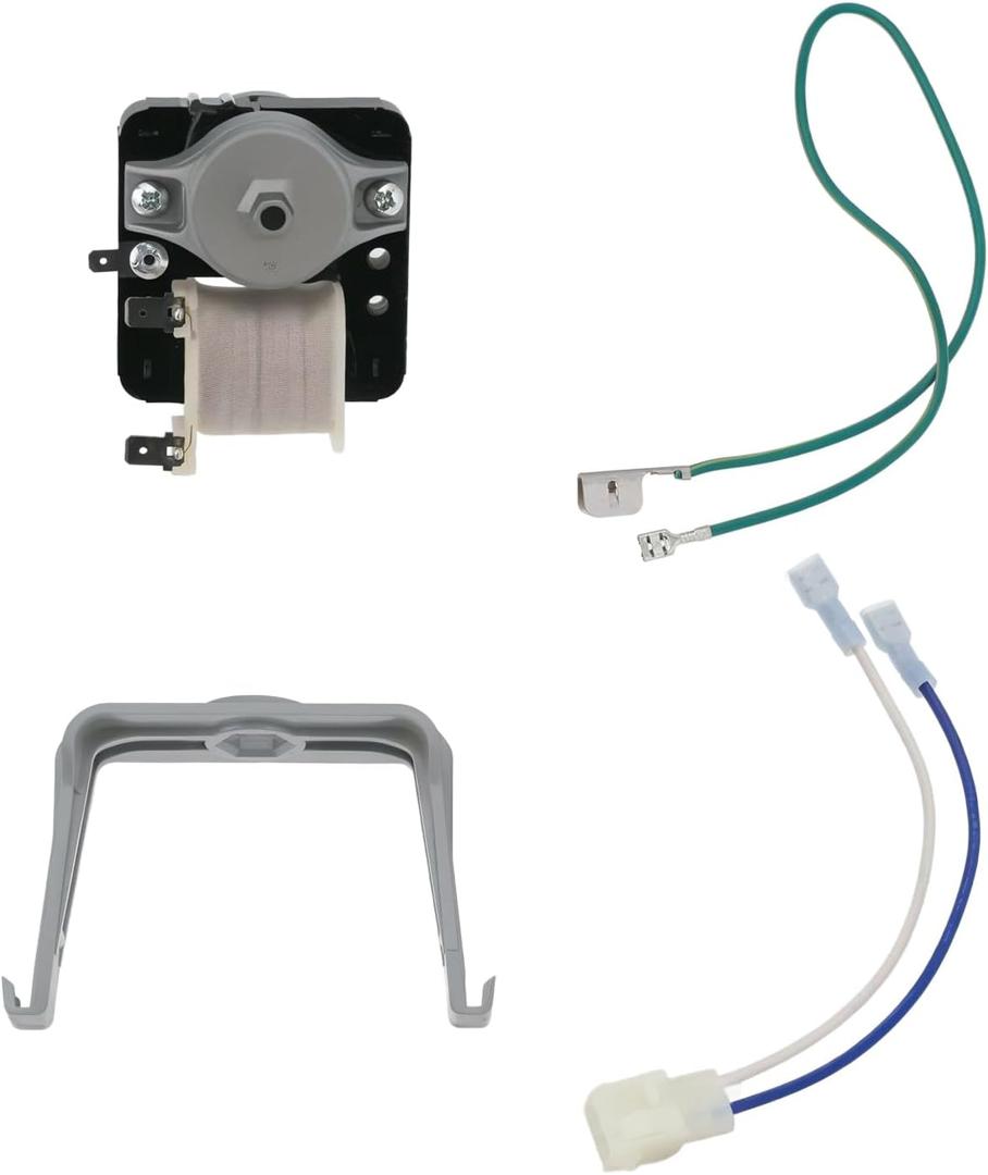 1 Set Refrigerator Evaporator Fan Motor 12002744 Compatible with Whirlpool AP4009649 1174059 12002744VP 67003917 67006515