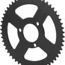 VGEBY Steel Sprocket T8F 54T Steel Sprocket 3 Hole Carbon Steel Crankset for 47/49cc Mini Motorcycle ATV Kart Electric Accessories