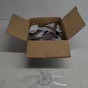 Ceiling Fan with Lights Remote Control, Wooden Geometric Color 6 Speeds Low Profile Flush Mount Ceiling Fan with Light for Kitchen Bedroom Living Room (24"-Dark Wood Grain Color)