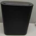 TIPGO 5 Gallon Motion Senor Bathroom Trash Can with Lid, Automatic Garbage Can Touchless, Smart Plastic Waste Basket for Narrow Spaces, Bathroom, Office, Bedroom, Living Room (Black)