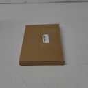 PiccoCasa Set of 2, 750 GSM Luxury White Hand Towels - Oversized 16x30 Inch Cotton Ring Spun Face Towels Highly Absorbent Home Hotel Spa Quality Towel, Champagne Strip