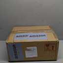 42 Inch Black Ceiling fans with lights and Remote,Low Profile Flush Mount Modern Ceiling Fan with Light, 5 blades,Dimmable LED Light,6 Speed DC Motor,Indoor Outdoor Ceiling Fan for Bedroom