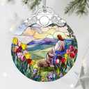 Jesus Christmas Decorations - Christmas Ornaments for Tree | Religious Holiday Ornaments | Christian Home Decor Religious Gifts | Christian Gifts | Gift Ideas | Xmas Gift