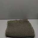 MIULEE Set of 2 Waffle Bathroom Rugs, Boho Bath Rugs Non Slip Washable, Super Absorbent Bath Mats, Ultra Soft Rubber Backed Shower Mats for Bathroom Floor, Tub, Christmas Green, 17"x24"+17"x48"