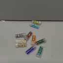 1200Pcs Glass Tube Beads Bulk 3mm Mini Square Seed Beads Crystal Spacer Tube Bead Small Craft Bead for DIY Bracelets Earring Necklace Jewelry Making Hole: 1-1.2mm3~4x2.5~3x2.5~3mm