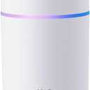 Portable Mini Humidifier, 300ml with Colorful LED Night Light, USB Personal Desktop Humidifier for Car Office Home Travel, Auto Shut-Off, 2 Mist Modes, Super Quiet