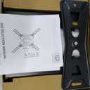 USX MOUNT UL Listed Full Motion TV Mount, Swivel Articulating Tilt TV Wall Mount for 26-65 Inch LED, 4K, Wall Mount Bracket with VESA 400x400mm Up to 77lbs, Perfect Center Design -XMM006-1