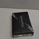 eXtremeRate Black Performance Rubberized Grip Custom Back Plate Bottom Shell Compatible with ps5 Controller, Replacement Back Shell Cover Compatible with ps5 Controller