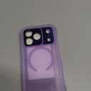 for iPhone 17 Pro Waterproof Case with Magsafe, Built-in [Camera & Screen Protector] [Lanyard], IP68 Water Proof Full Body Dustproof Heavy Duty Frosted Protective Phone Cover, 6.3" Purple