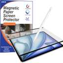 Magnetic Paper Screen Protector for iPad Air 11-inch M3 2025/ M2 2024, Matte Screen Protector for iPad Air 11", Write and Draw Feel Like on Paper, Anti-Glare and Anti-Scratch, Detachable and Reusable